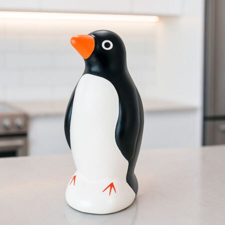 Pinguim Imperador em Cerâmica Decorativo de Geladeira e Aparador - Imagem 3