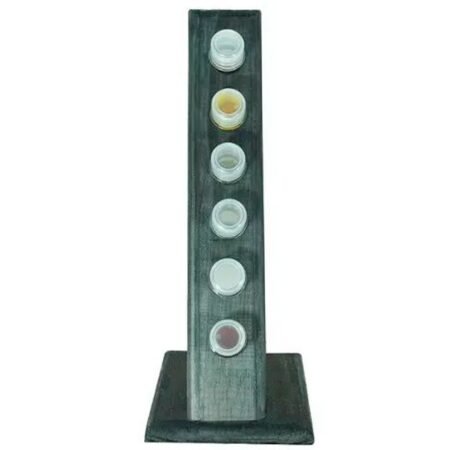 Paleta Porta Temperos e Condimentos em Madeira com 6 Tubetes Gourmet - Image 3