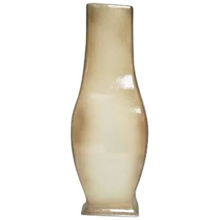 Vaso Imperial Grande em Cerâmica Decorativo de Sala - Bege