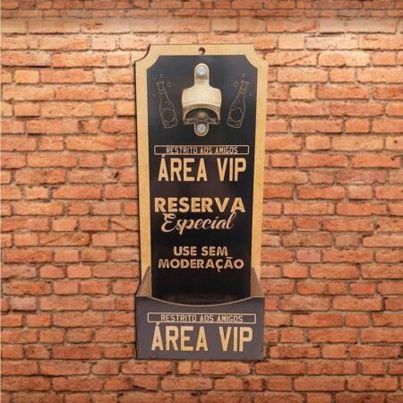 Abridor de Garrafas e Suporte Tampinhas Beer Decor - Área Vip - Image 3