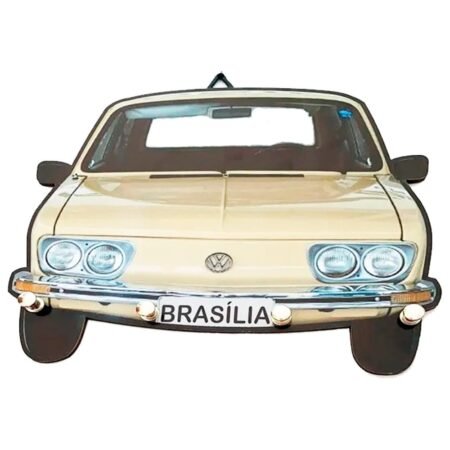 Porta Chaves de Parede Retro Vintage Decor - Clássico VW Brasília